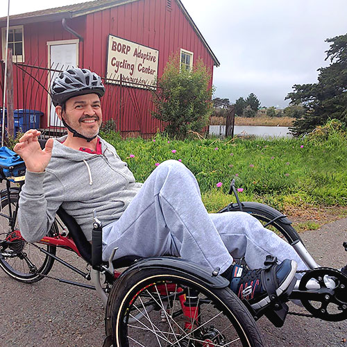 CNS Patient Returns to His Passion of Cycling