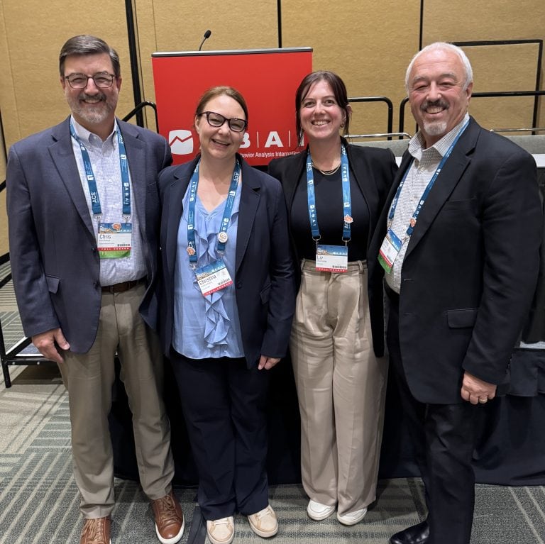 Brain Injury Special Interest Group members: Chris Schaub, Christina Peters, Olivia Criddle, and Chris Persel.