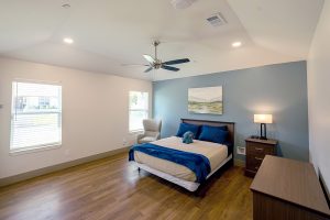 Plano residence, bedroom