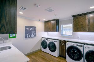 Plano residence, laundry room